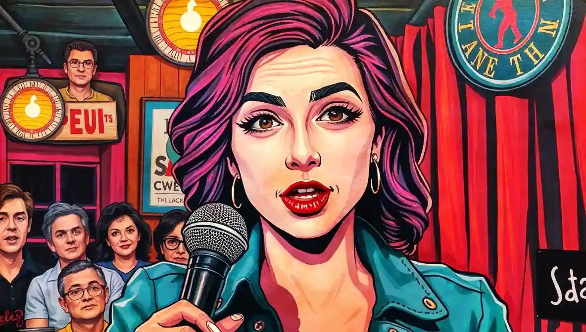 American and British Satire Collide